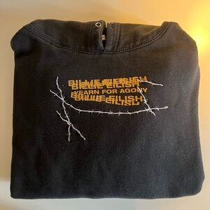 RARE Billie Eilish Yearn for Agony Sweatshirt